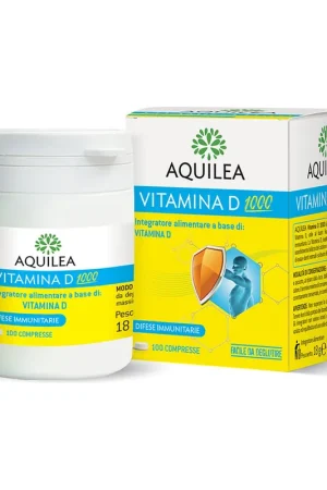Aquilea Vitamin D 1000 100 tablets Aquilea New Release