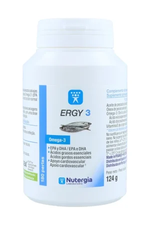Must Have Ergy 3 omega 3, DHA and EPA 180 softgels Nutergia