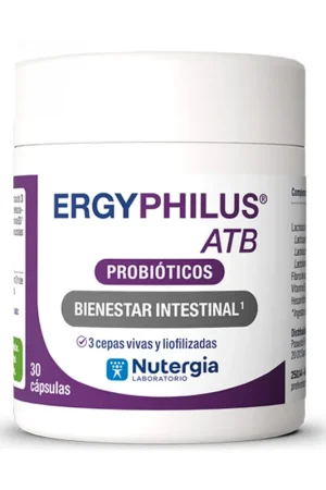 Top Pick Ergyphilus atb (probiotics) 30 capsules Nutergia