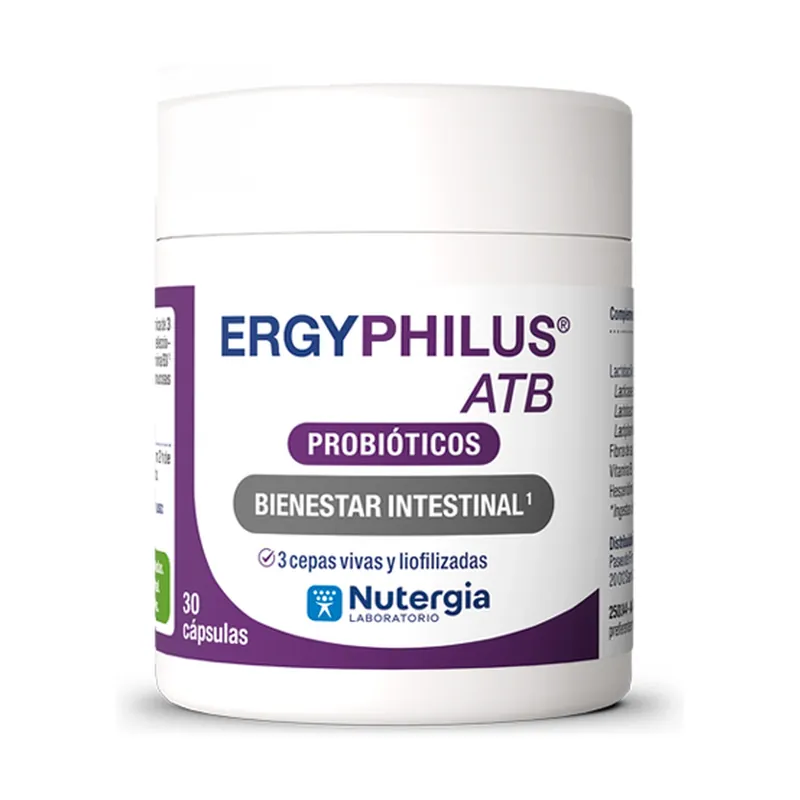 Top Pick Ergyphilus atb (probiotics) 30 capsules Nutergia