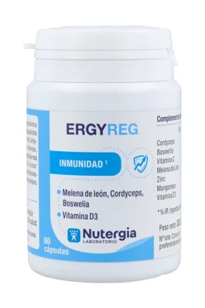 Hot Picks Ergyreg immune system 60 capsules Nutergia