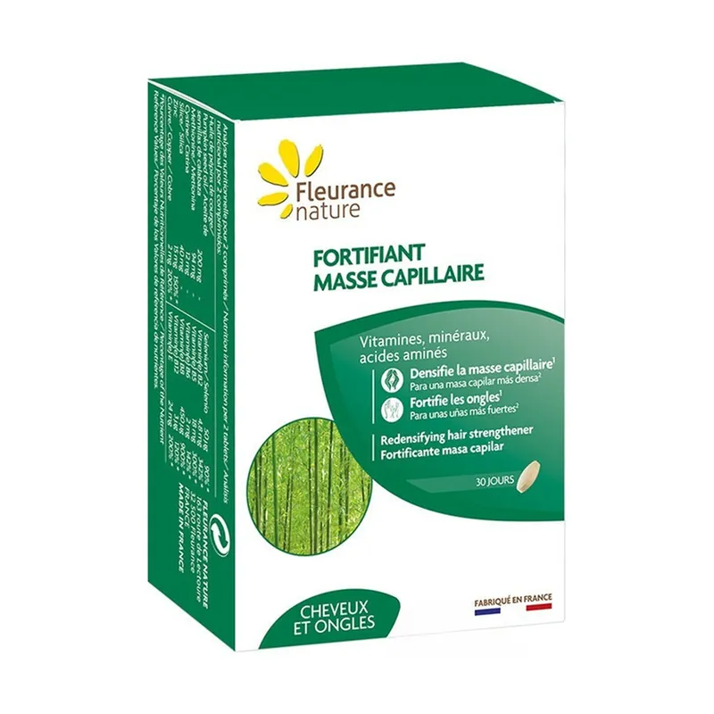 Strengthening hair mass 60 tablets Fleurance Nature Direct From Factory
