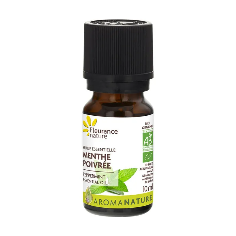 Organic peppermint essential oil 10 ml of essential oil Fleurance Nature Bargain