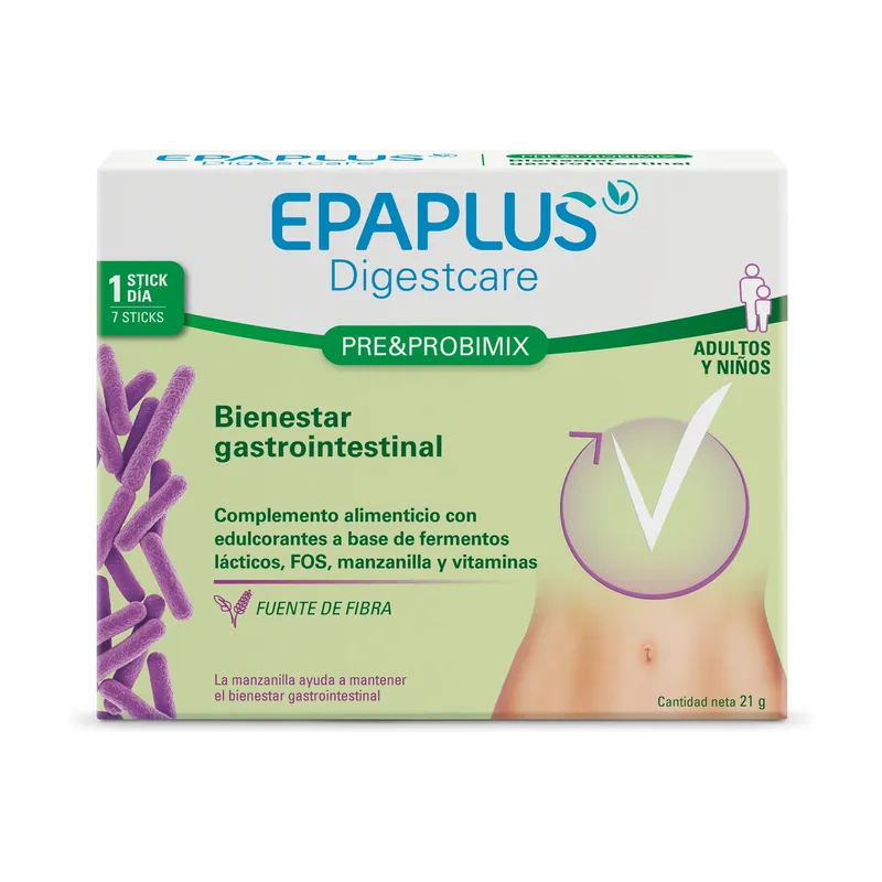 While Supplies Last Epaplus digestcare Pre & Probimix 7 sticks Epaplus - Peróxidos Farmacéuticos