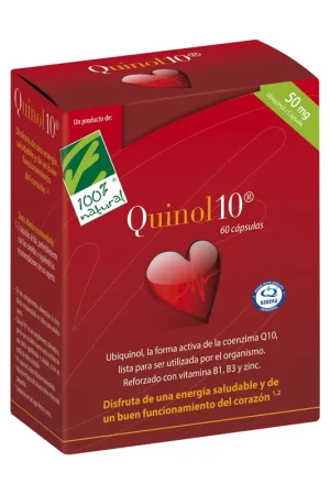 Quinol10 60 capsules of 50mg 100% Natural Genuine