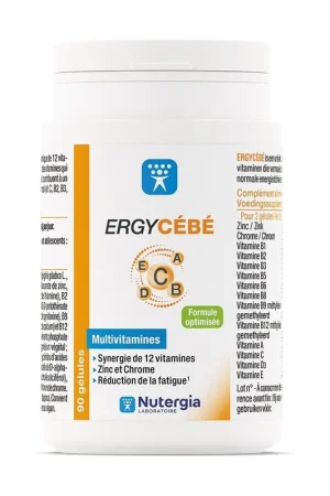 Ergycébé multivitamins 90 capsules Nutergia Low Price
