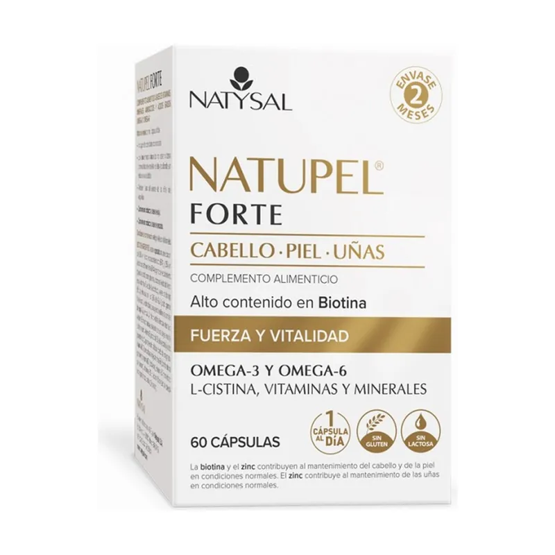 Natupel hair-skin-nails 60 capsules Natysal Holiday Sale