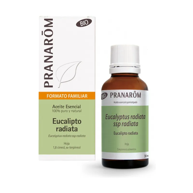 Hot Deal Eucalyptus Radiata Bio Essential Oil 30 ml of essential oil Pranarom