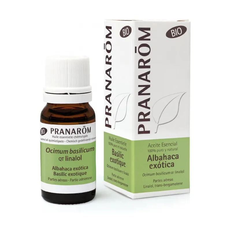 New Release Exotic Basil Essential Oil 10 ml of essential oil Pranarom