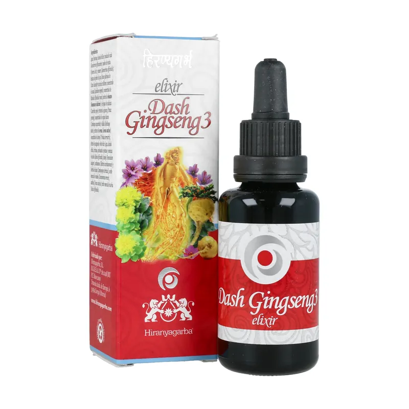 Limited Time Elixir dash-gingseng-3 30 ml of floral elixir Hiranyagarba