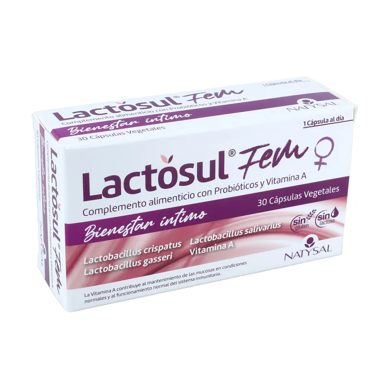 While Supplies Last Lactosul Fem 30 capsules Natysal