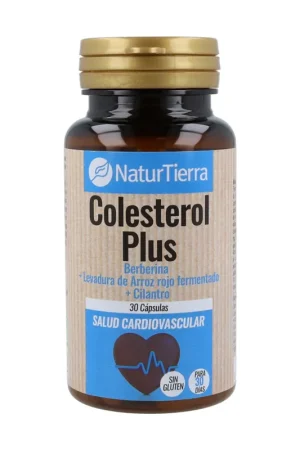 Affordable Cholesterol (berberine + fermented red yeast rice) 30 capsules Naturtierra