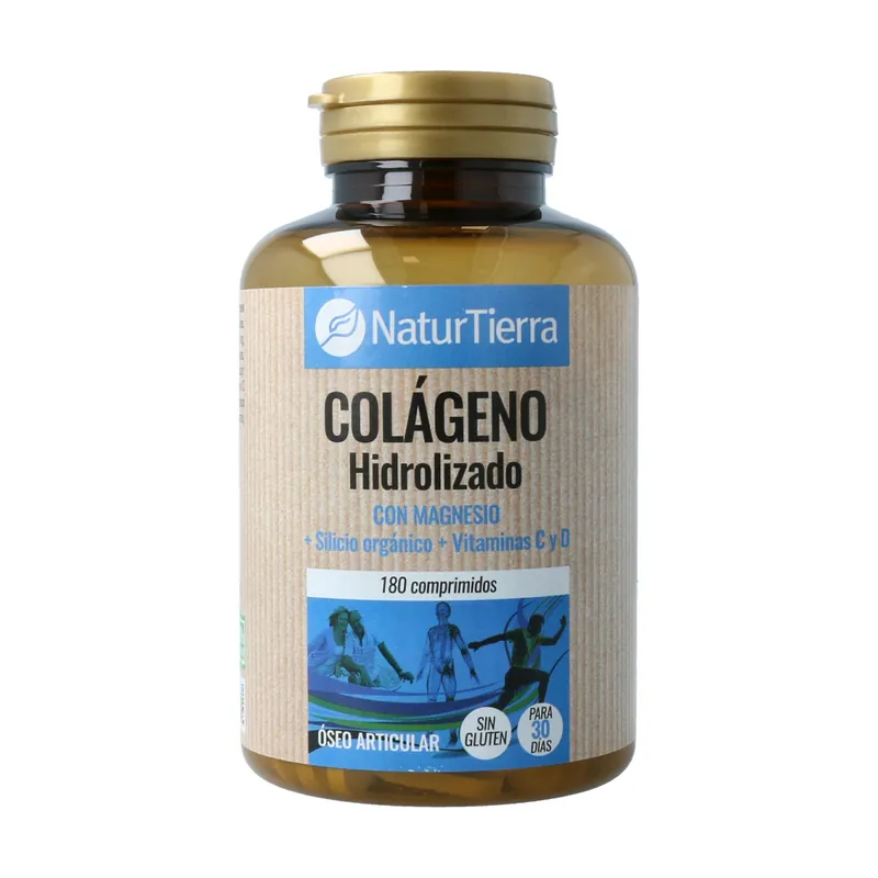 Price Drop Collagen + calcium + organic silicon + vitamins c and d 180 tablets Naturtierra