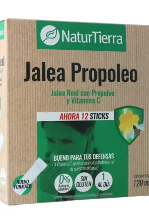 Crafted Royal jelly, vitamin C and propolis 12 sticks of 10ml Naturtierra