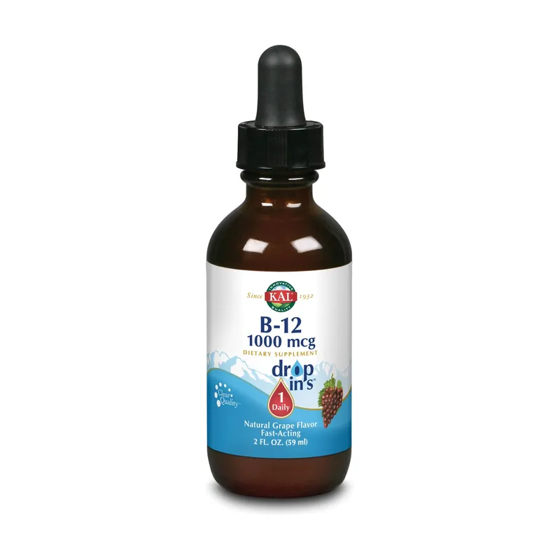 Vegetarian B12 drops 59 ml Kal While Supplies Last