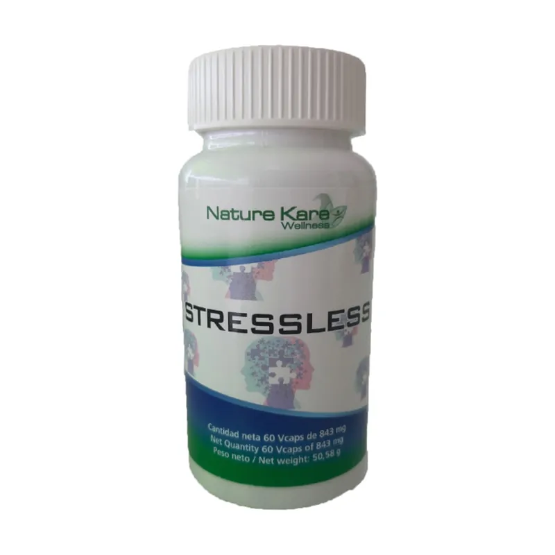 Limited Time Stressless 60 capsules Nature Kare Wellness