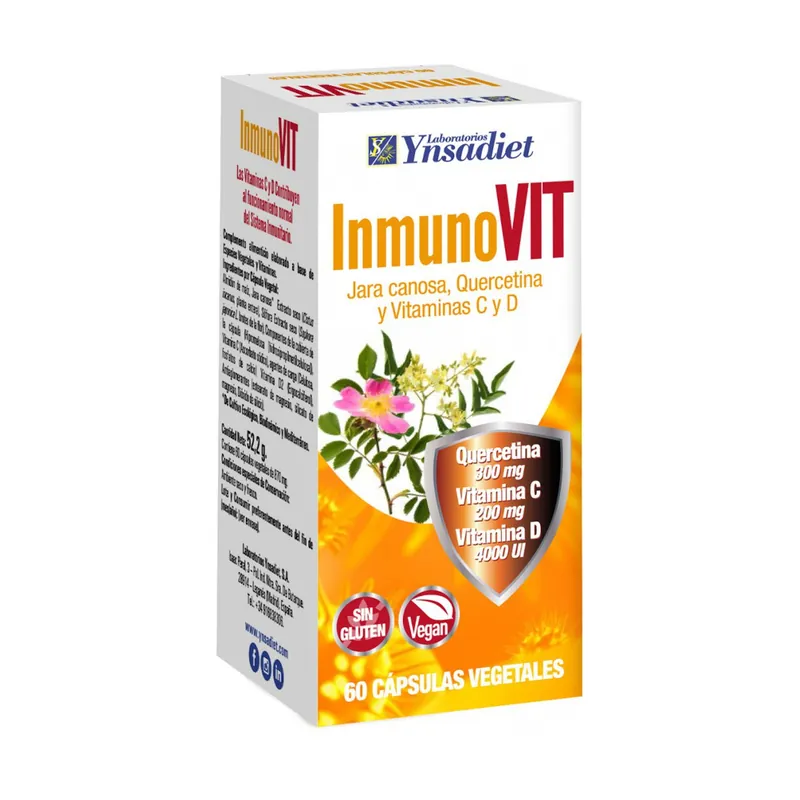 Immunovit 60 vegetable capsules Ynsadiet Limited Offer
