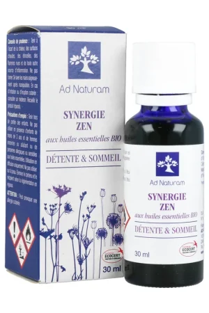 Zen synergy 30 ml of essential oil AD naturam Shop Now