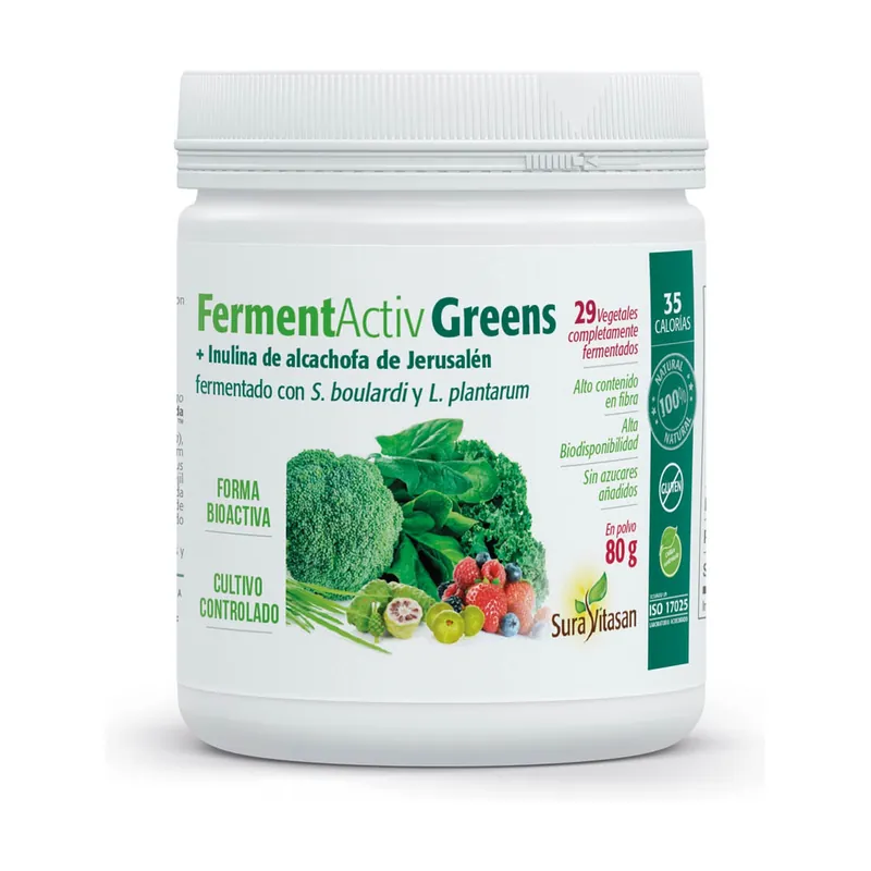 Premium Fermentactiv greens 80 g Sura Vitasan