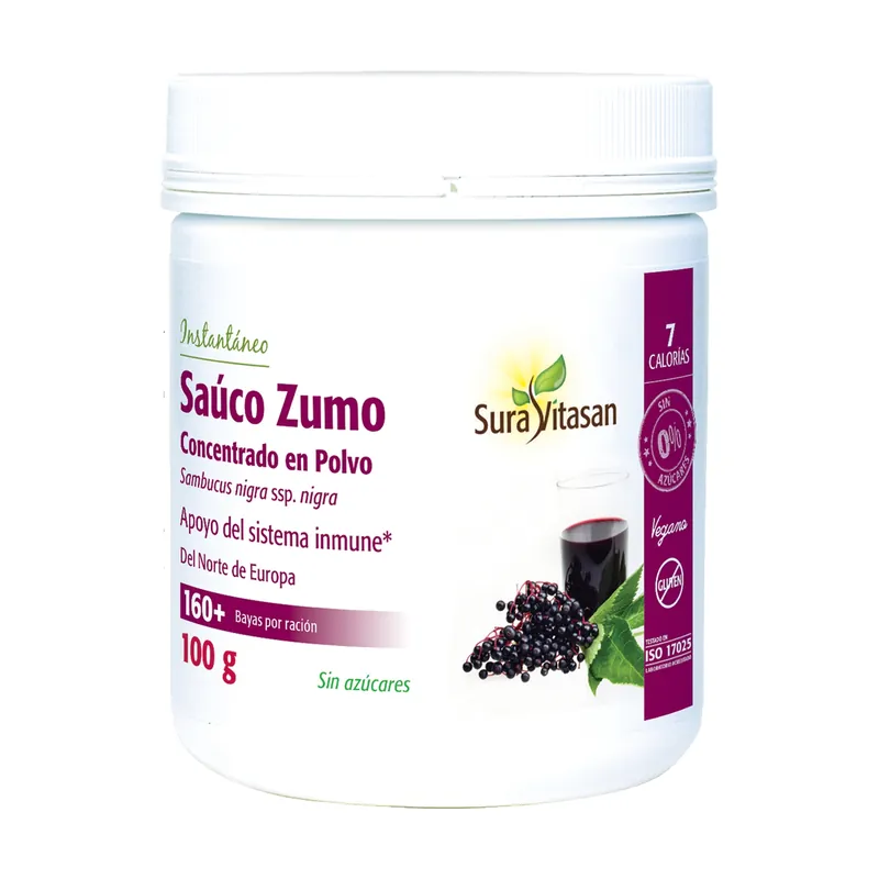 Elderberry juice concentrate powder 100 g of powder Sura Vitasan Must Have