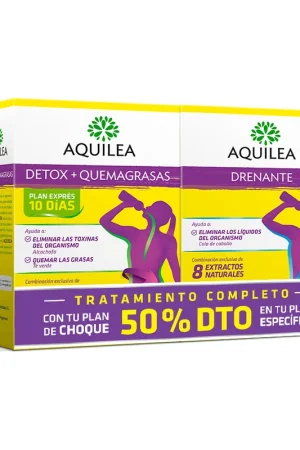 Aquilea Detox + Draining Pack -50% Discount 2 units Aquilea Shop Now