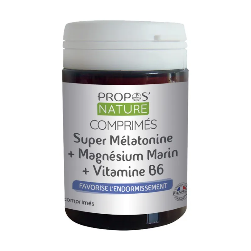Melatonin magnesium vitamin b6 60 tablets Propos Nature Direct From Factory