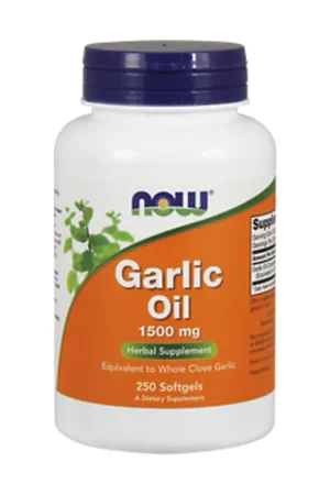 1500mg garlic oil 250 softgels NOW Foods Top Pick
