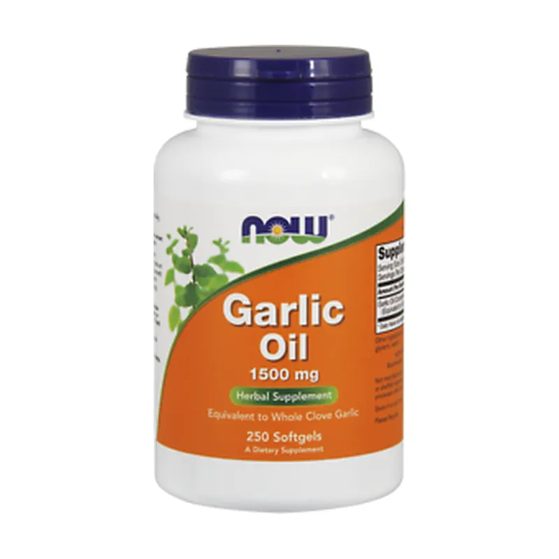 1500mg garlic oil 250 softgels NOW Foods Top Pick
