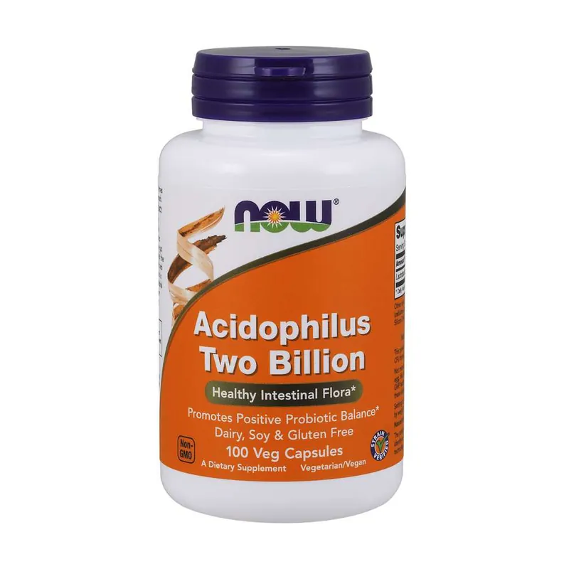 Budget Acidophilus two billion 100 vegetable capsules NOW Foods