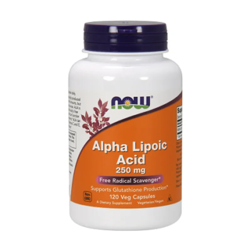 Next Day Delivery Alpha lipoic acid (ala) 250mg 120 vegetable capsules NOW Foods