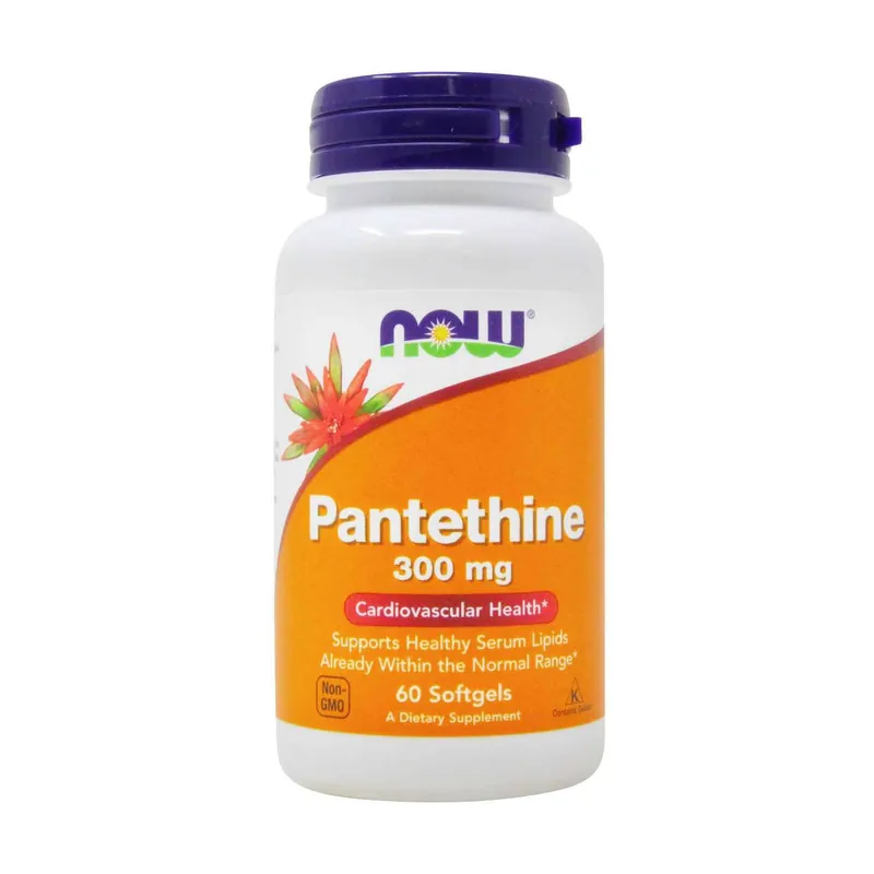 Pantethine 300mg 60 softgels NOW Foods Exclusive Offer