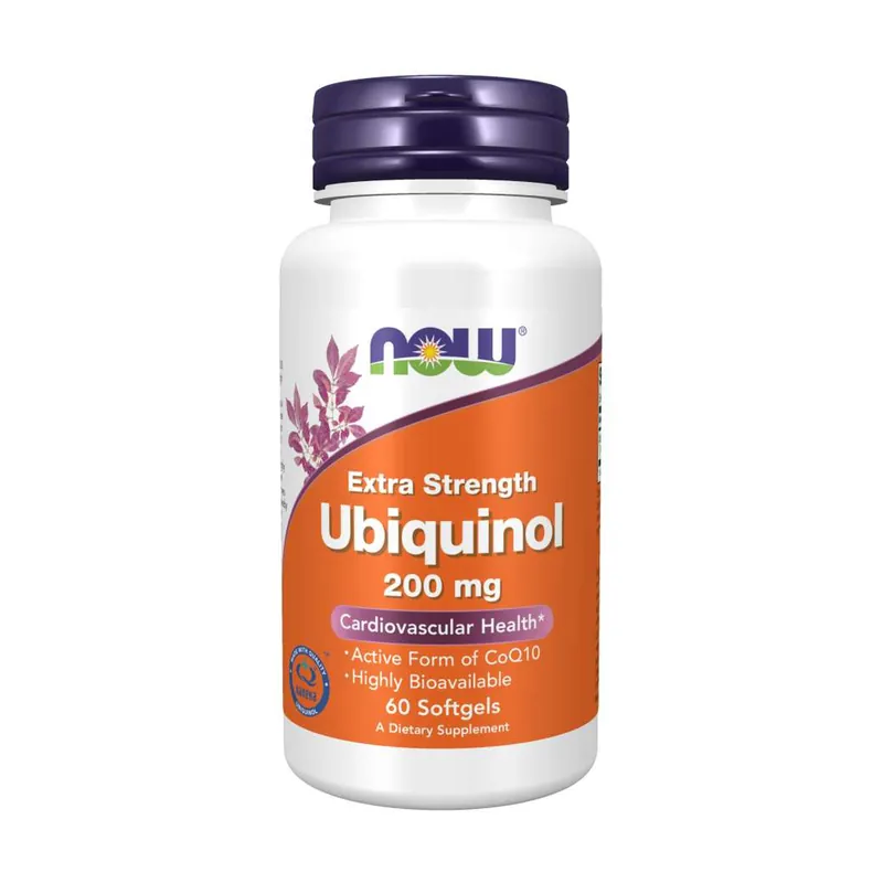 Shop Now Ubiquinol Extra Strong 60 softgels NOW Foods