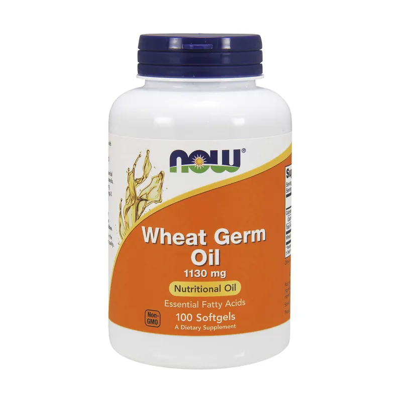 Top Pick Wheat germ oil 100 softgels NOW Foods