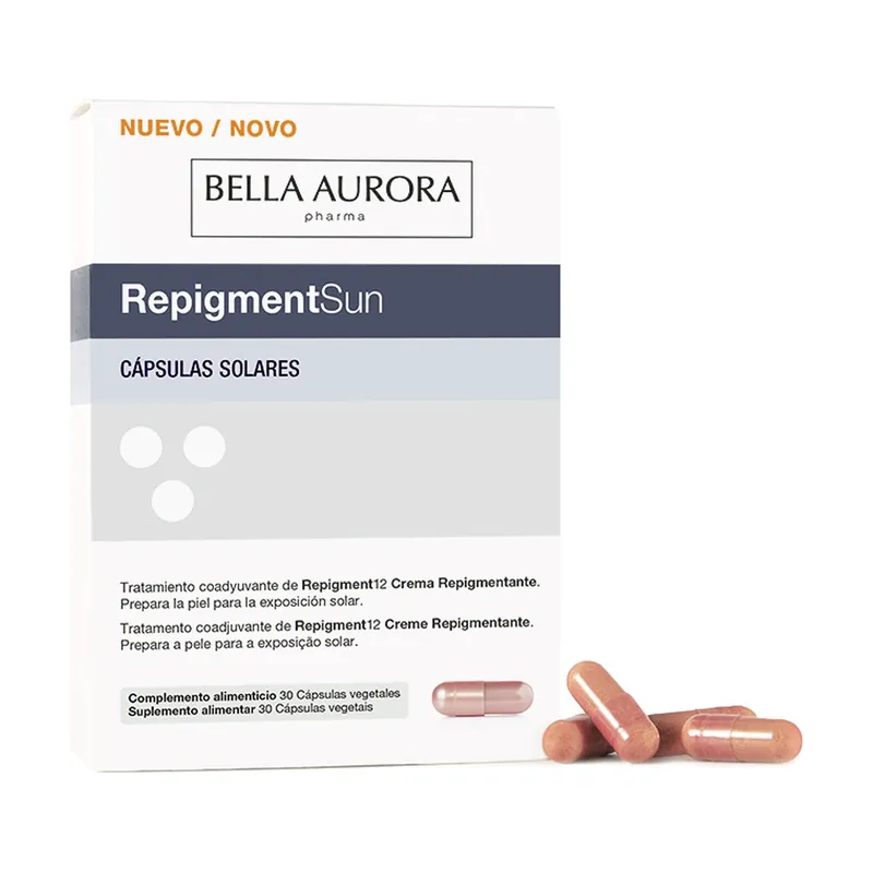 Shop Now Repigment Sun 30 capsules Bella Aurora