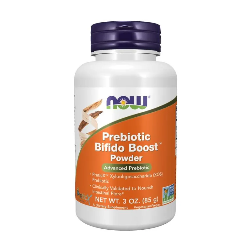 Don't Miss Out Bifido boost prebiotic powder 85 g of powder NOW Foods