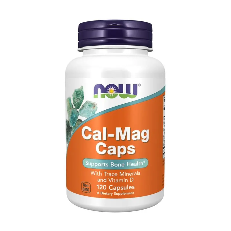 Calcium + magnesium 120 capsules NOW Foods Special Offer