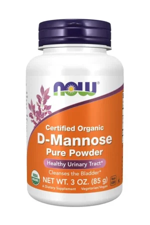 Pure D-mannose powder 85 g of powder NOW Foods Fresh Stock