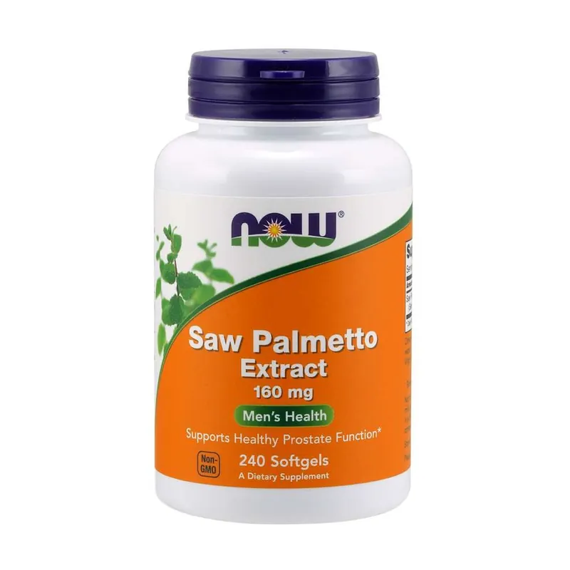 Best Price Saw palmetto extract 240 capsules NOW Foods