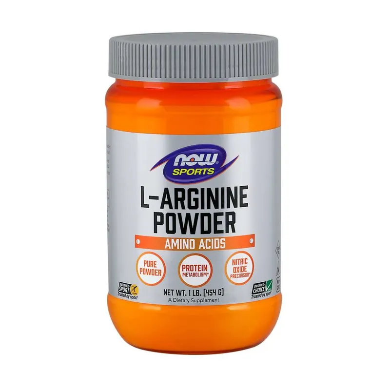 L-arginine powder 454 g of powder NOW Foods Luxury