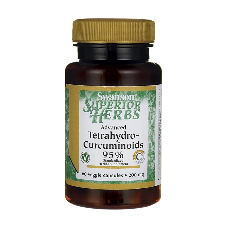 Low Price Swanson curcumin C3 reduct 95% tetrahydrocurcuminoids - standardized 60 capsules of 200mg Swanson
