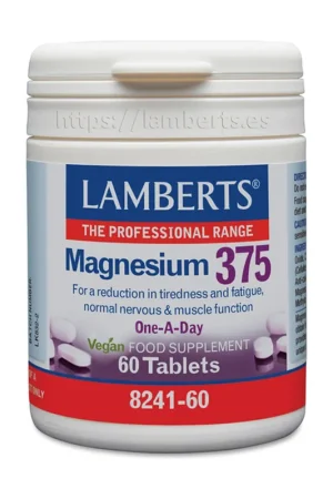 Trending Magnesium 375 60 tablets Lamberts