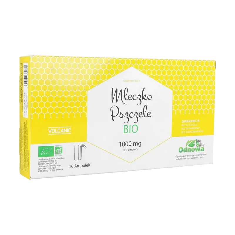 Royal jelly pure bio 1000 mg 10 ampoules Romon Nature Exclusive Offer