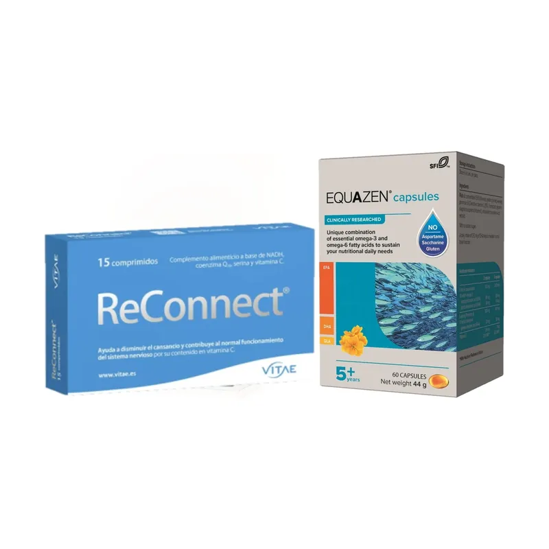 Sale Pack Reconnect + Equazen capsules 15 tablets+60 capsules Vitae