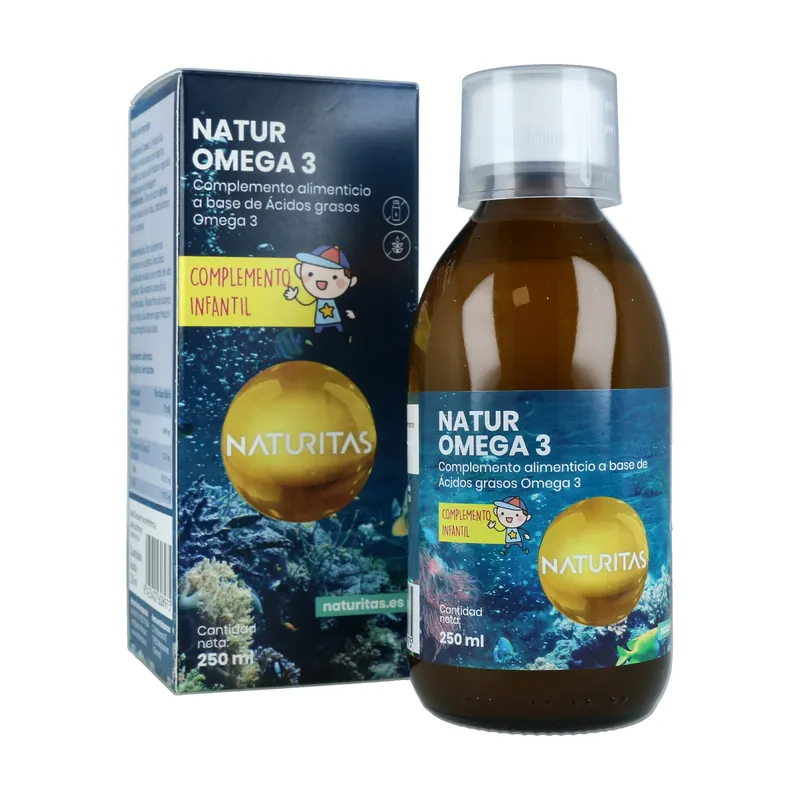 Popular Natur Omega 3 liquid child 250 ml Essentials