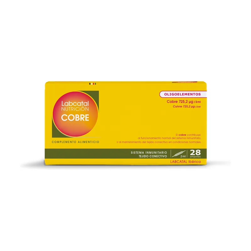Labcatal 4 (copper) 28 ampoules of 2ml Labcatal Free Returns