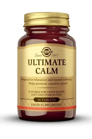 Ultimate calm 30 tablets Solgar Next Day Delivery