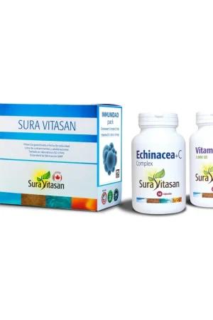 Big Sale Immunity pack Echinacea+C Complex + Vitamin D3 50 + 60 capsules Sura Vitasan