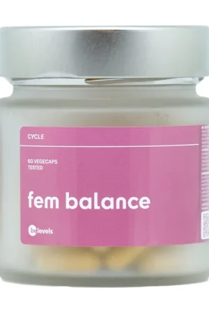 Holiday Sale Fem balance 60 60 capsules Be Levels