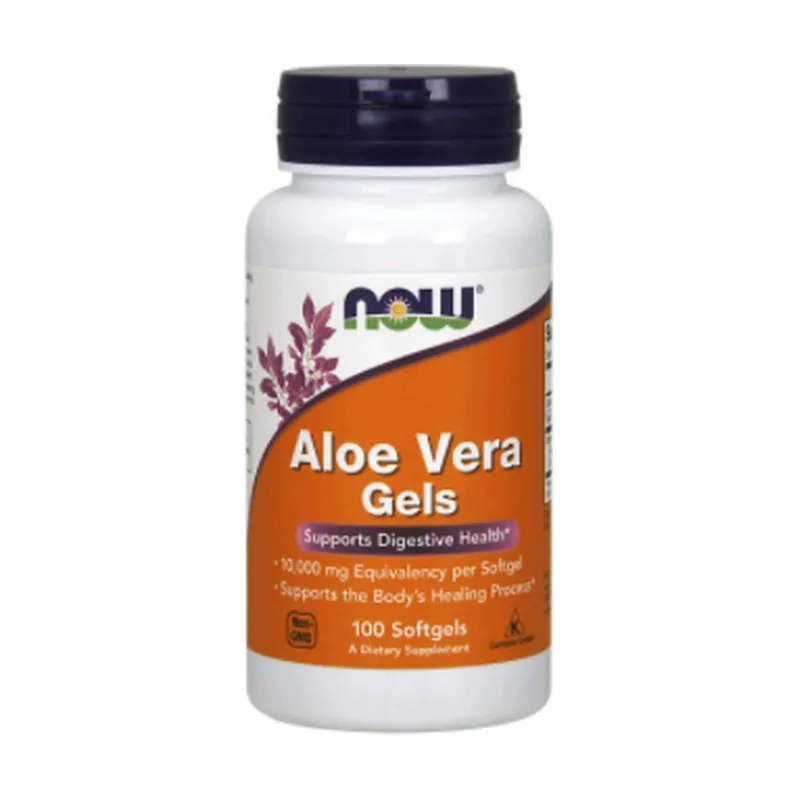 Low Price Aloe vera (soft capsules) 250 softgels of 10000mg NOW Foods