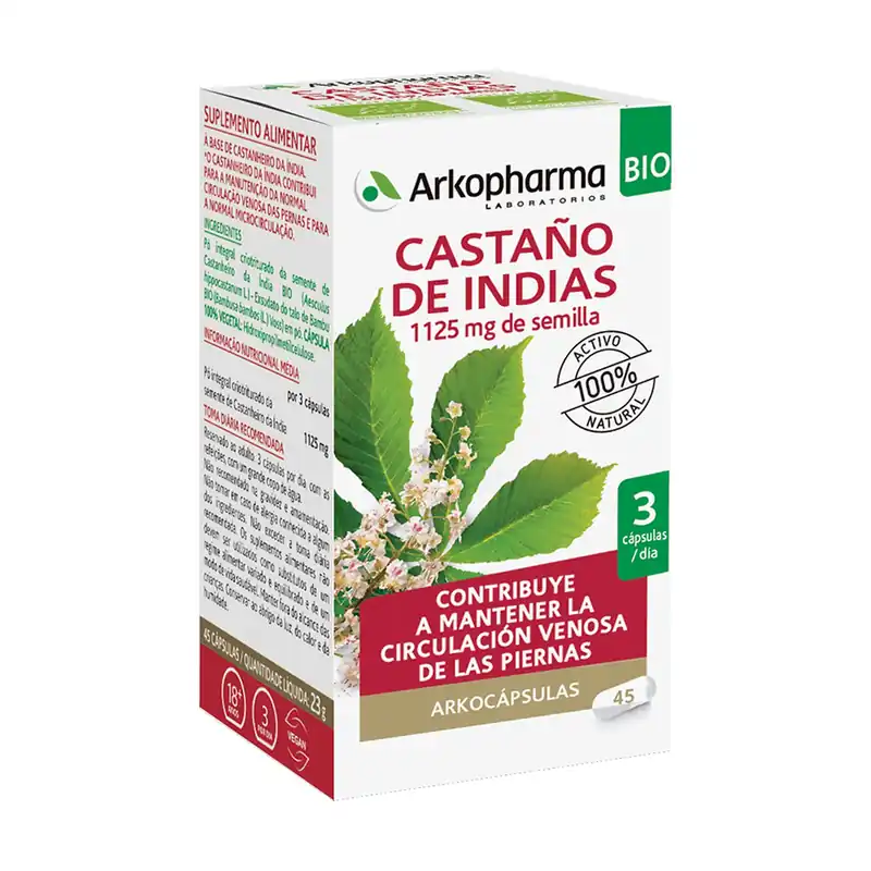 Horse chestnut arkocapsules 45 capsules Arkopharma Seasonal Sale